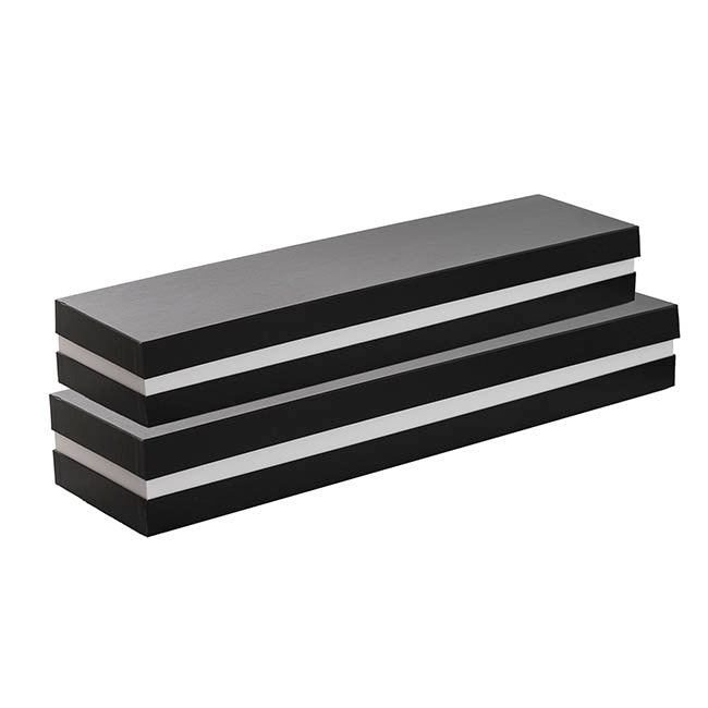 LONG BOX: Grand Gesture Everlasting Roses 80-100 Fleur Du Luxe