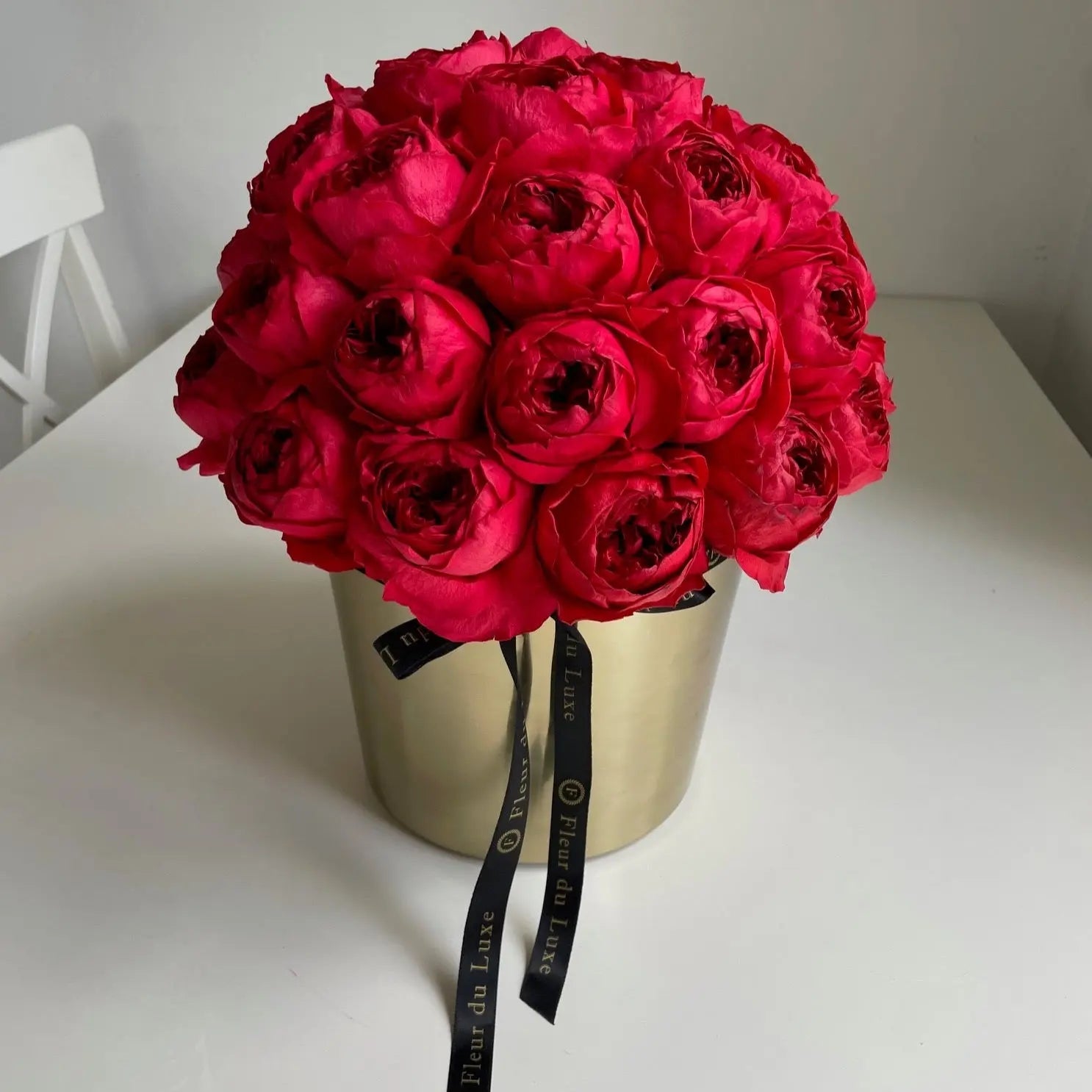 red everlasting peonies