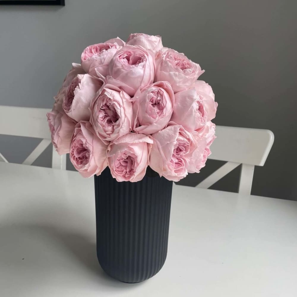 Everlasting Wedding Bouquet: Pale Pink Peonies - Flowers