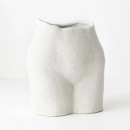 HOME: Sculptural Body Pot - Fleur Du Luxe