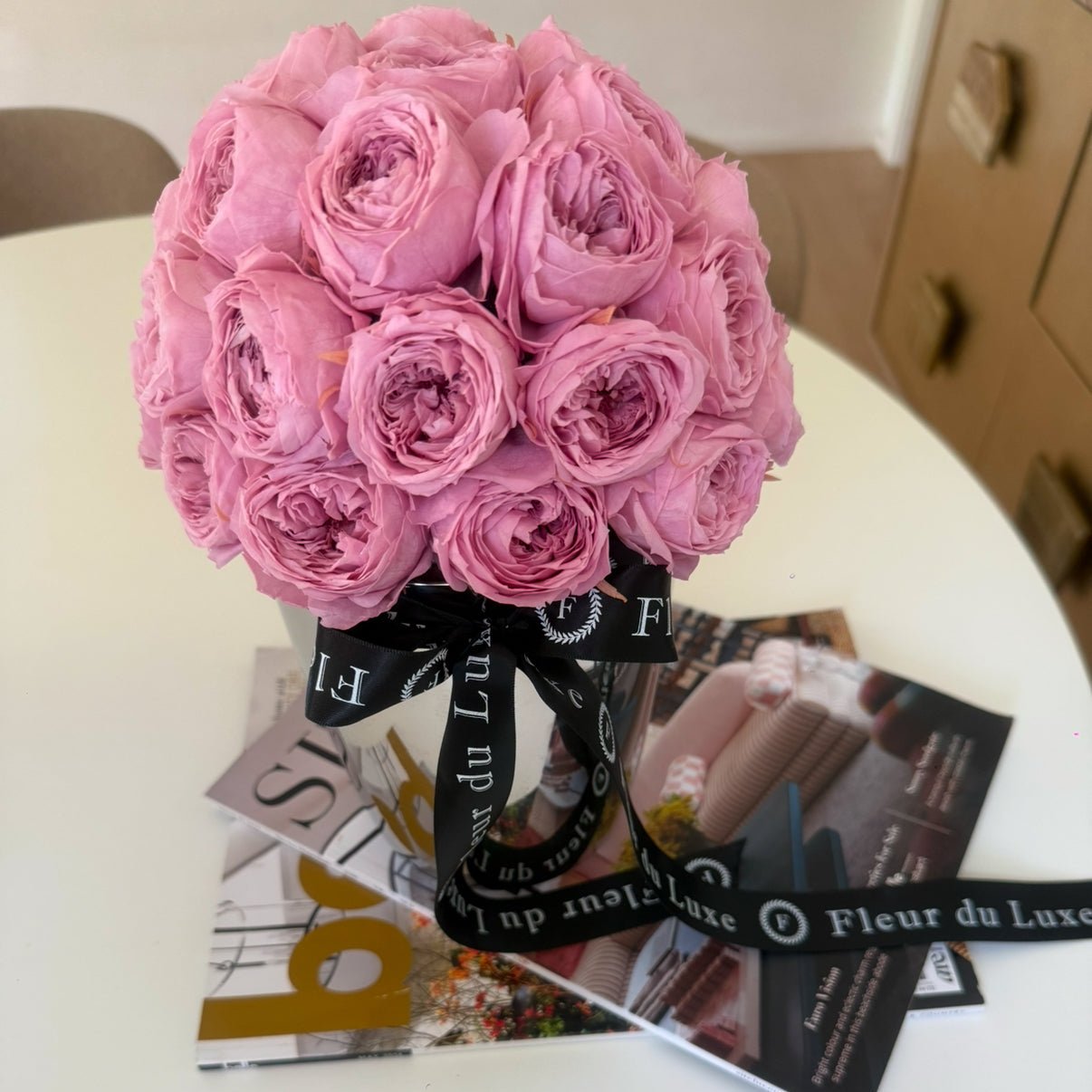 *NEW* Lavender Pink Preserved Peonies - Fleur Du Luxe