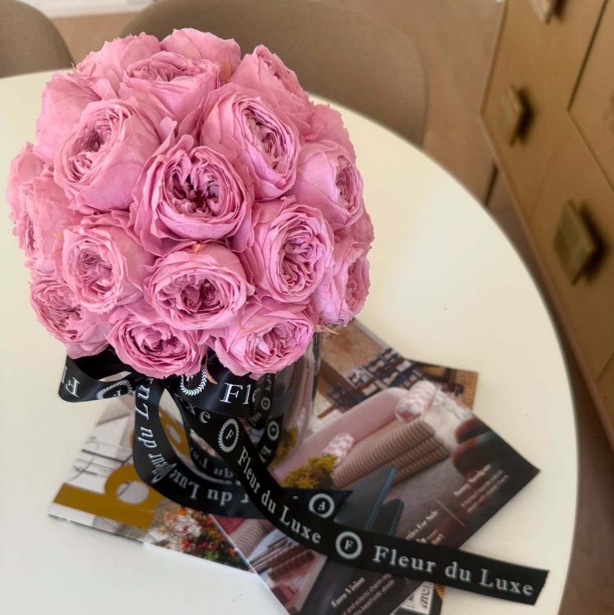 *NEW* Lavender Pink Preserved Peonies - Fleur Du Luxe