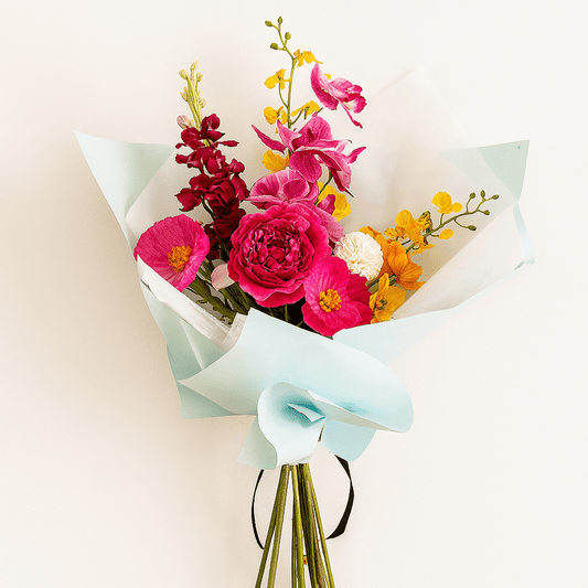 ARTIFICIAL BLOOMS: A bright bouquet - Fleur Du Luxe
