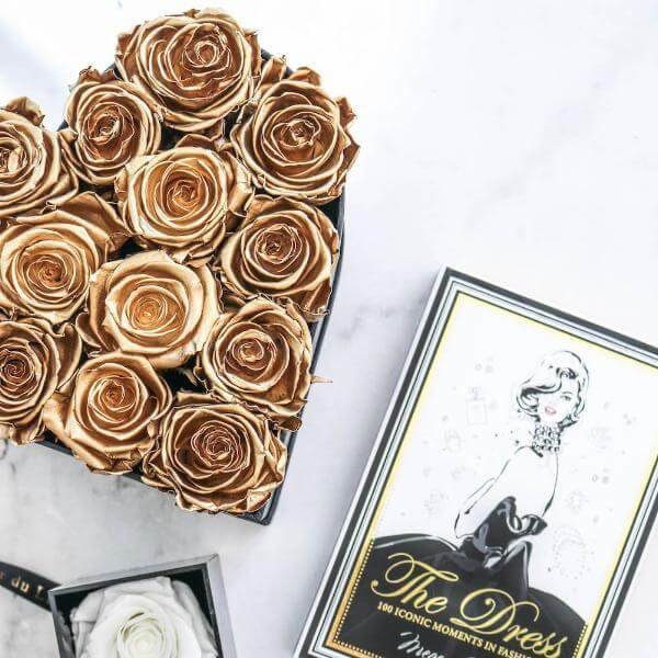 GOLD ROSES: Heart of Gold - Flowers
