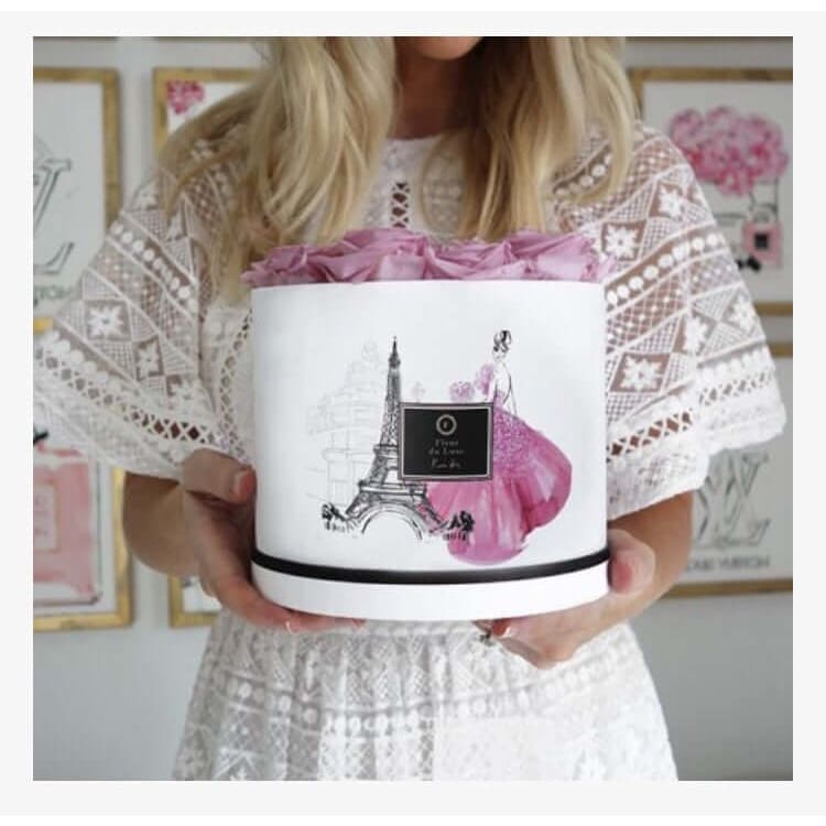 KERRIE HESS Limited Edition Round Box - Fleur Du Luxe