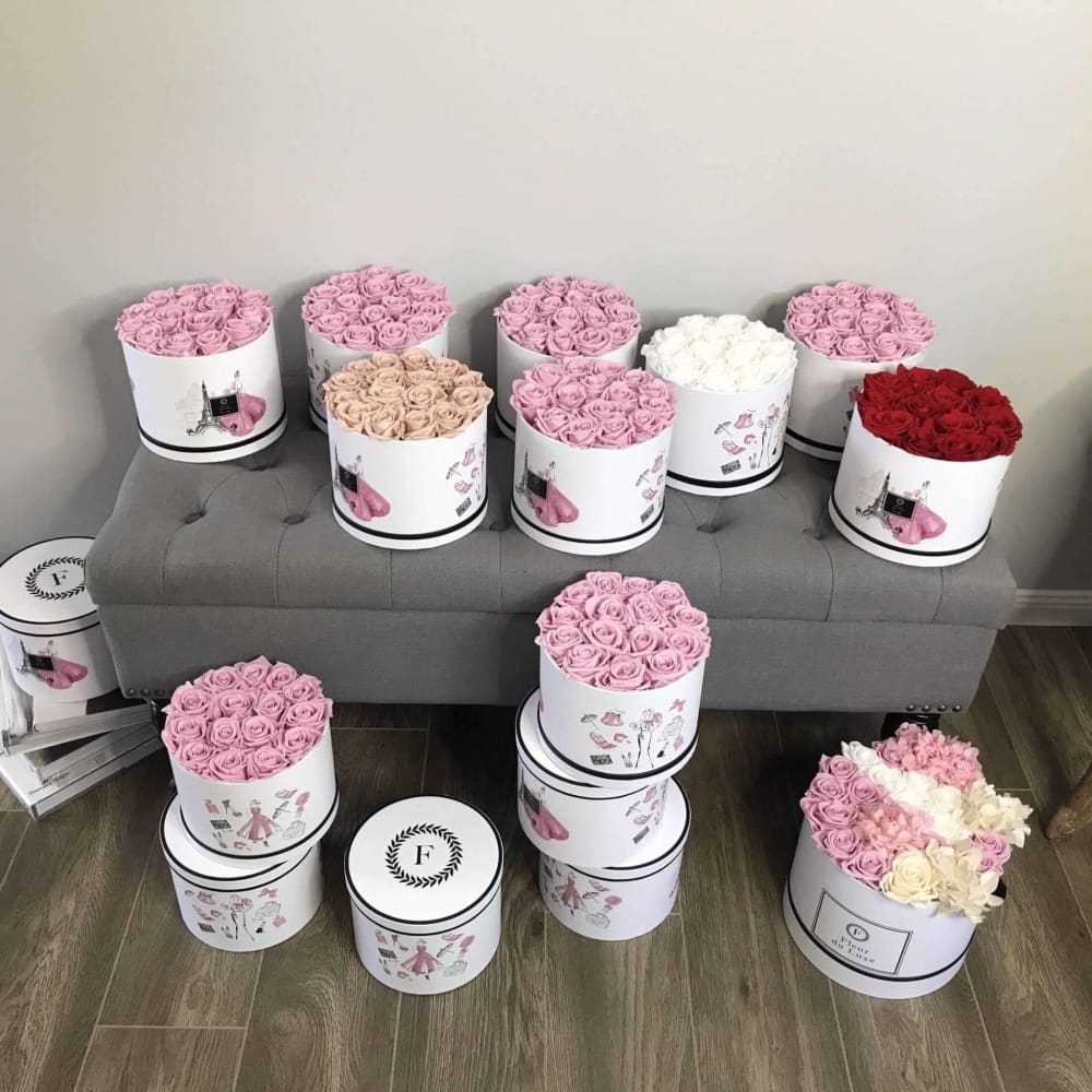 KERRIE HESS Limited Edition Round Box - Fleur Du Luxe