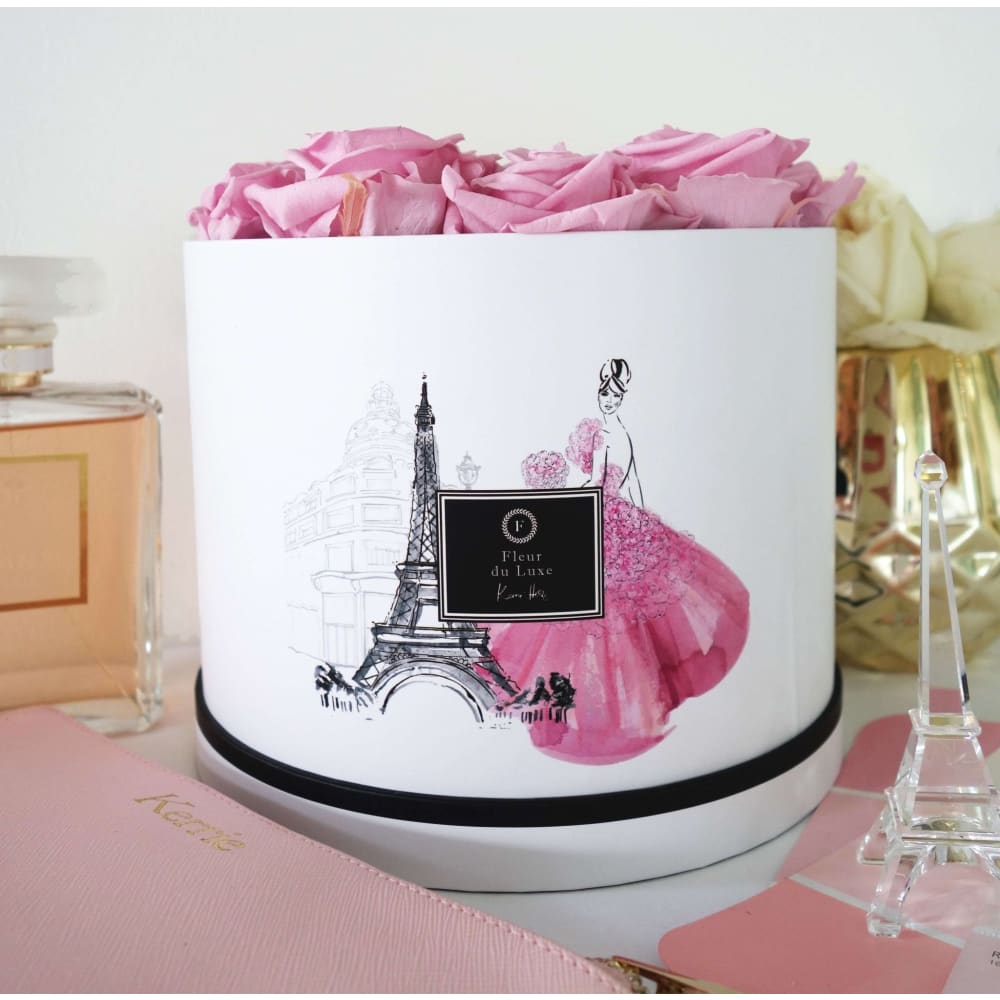 KERRIE HESS Limited Edition Round Box - Flowers